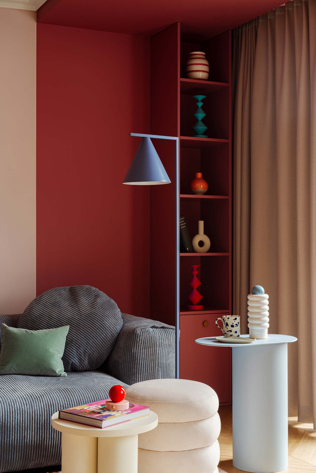 Power of pink and terrazzo